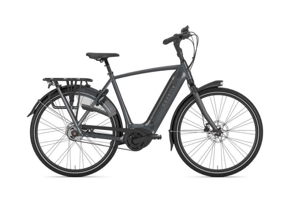 Vélo de ville électrique - Gazelle Grenoble C5 HMB | Sun-E-Bike